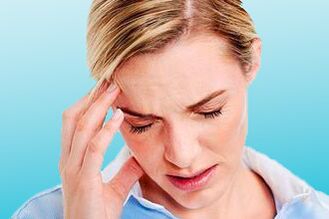 Nadciśnienie może powodować bóle głowy
